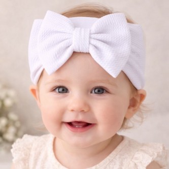 Βρεφική Κορδέλα Big Bow White big bow 81115